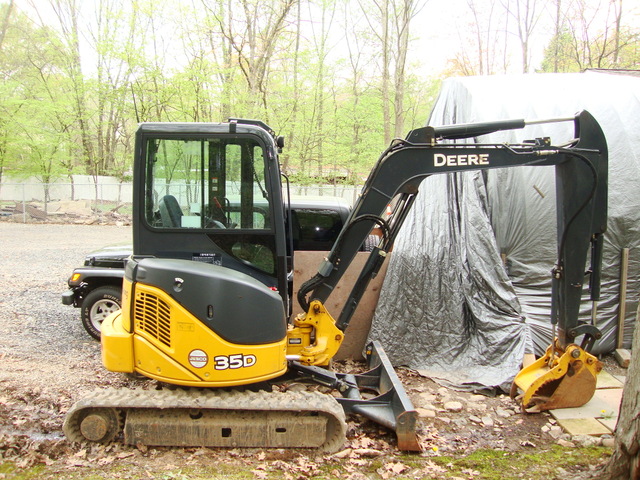 35D John Deere Mini Excavator Used For Sale